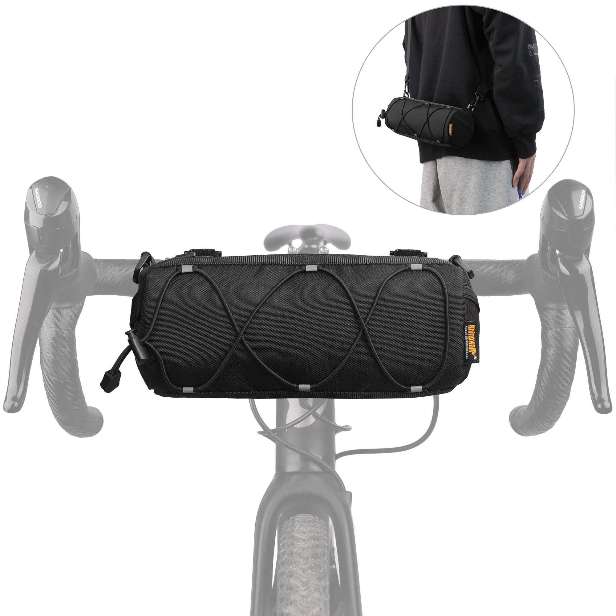 Bolsa de Manillar Impermeable para Bikepacking (Gear Roll Medium)