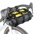 Sistema de Manillar Modular Profesional para Bikepacking (Arnés + Bolsa Estanca) 8-12L
