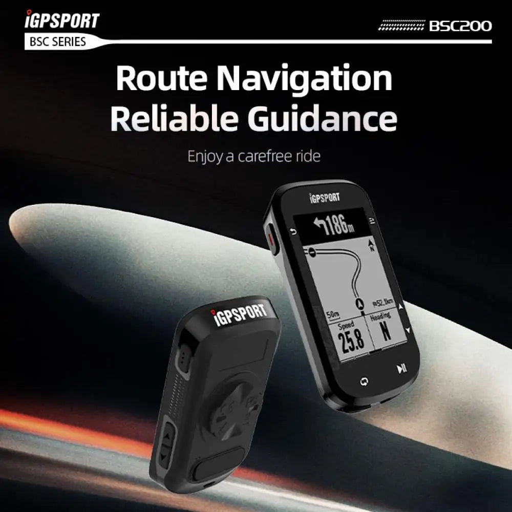 ⭐ iGPSPORT BSC200 – Ciclocomputador GPS calidad-precio top