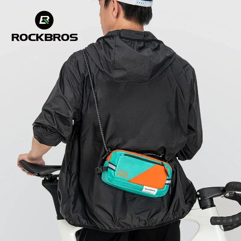 ROCKBROS Bolsa de Manillar Rockbros para Bicicleta | Impermeable y Polivalente 2,5L