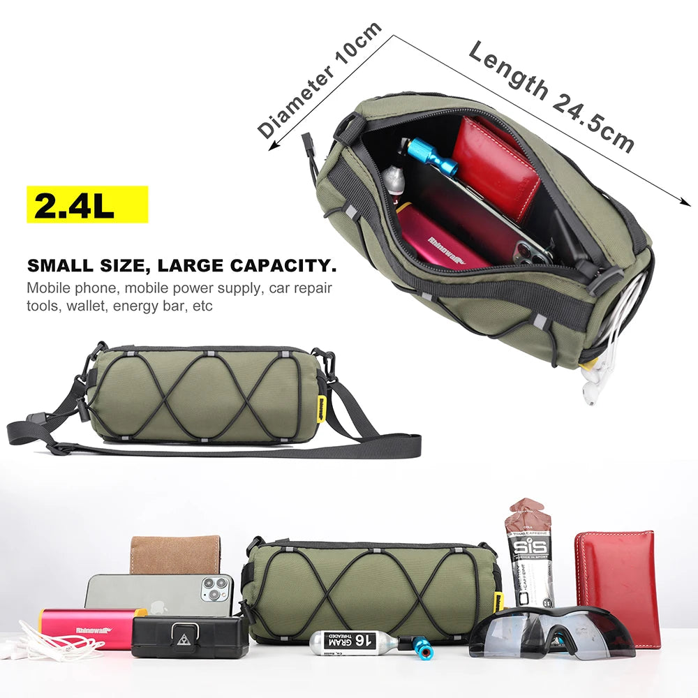 Bolsa de Manillar Impermeable para Bikepacking (Gear Roll Medium)