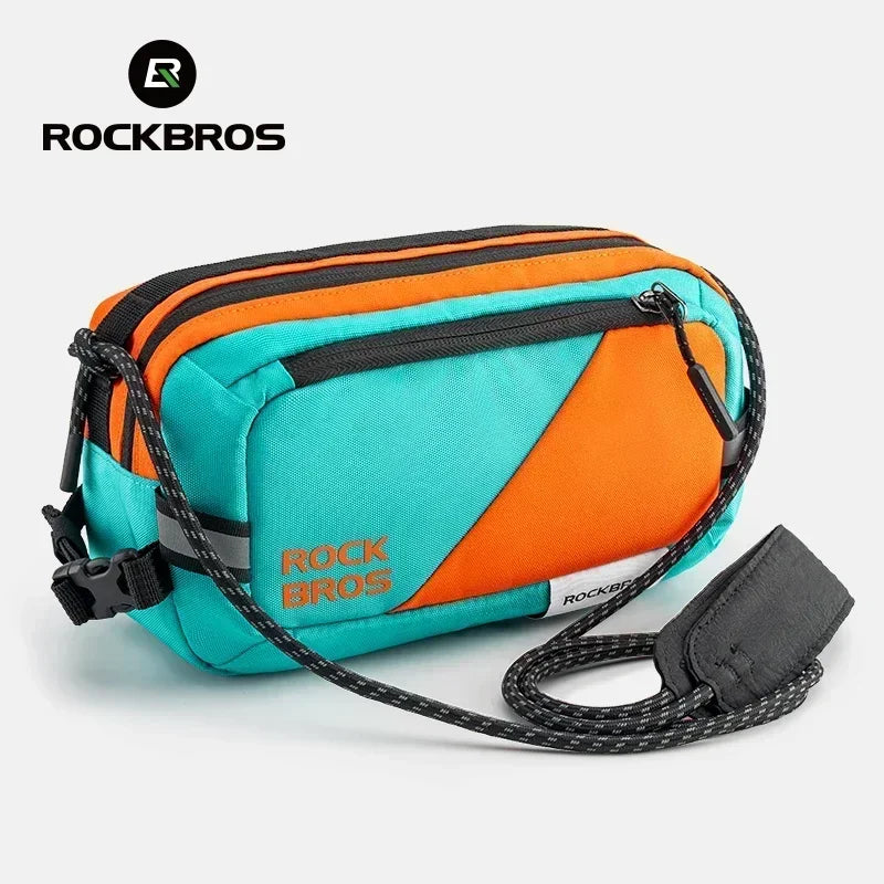 ROCKBROS Bolsa de Manillar Rockbros para Bicicleta | Impermeable y Polivalente 2,5L