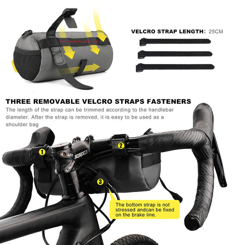 Bolsa de Manillar Impermeable para Bikepacking (Gear Roll Medium)