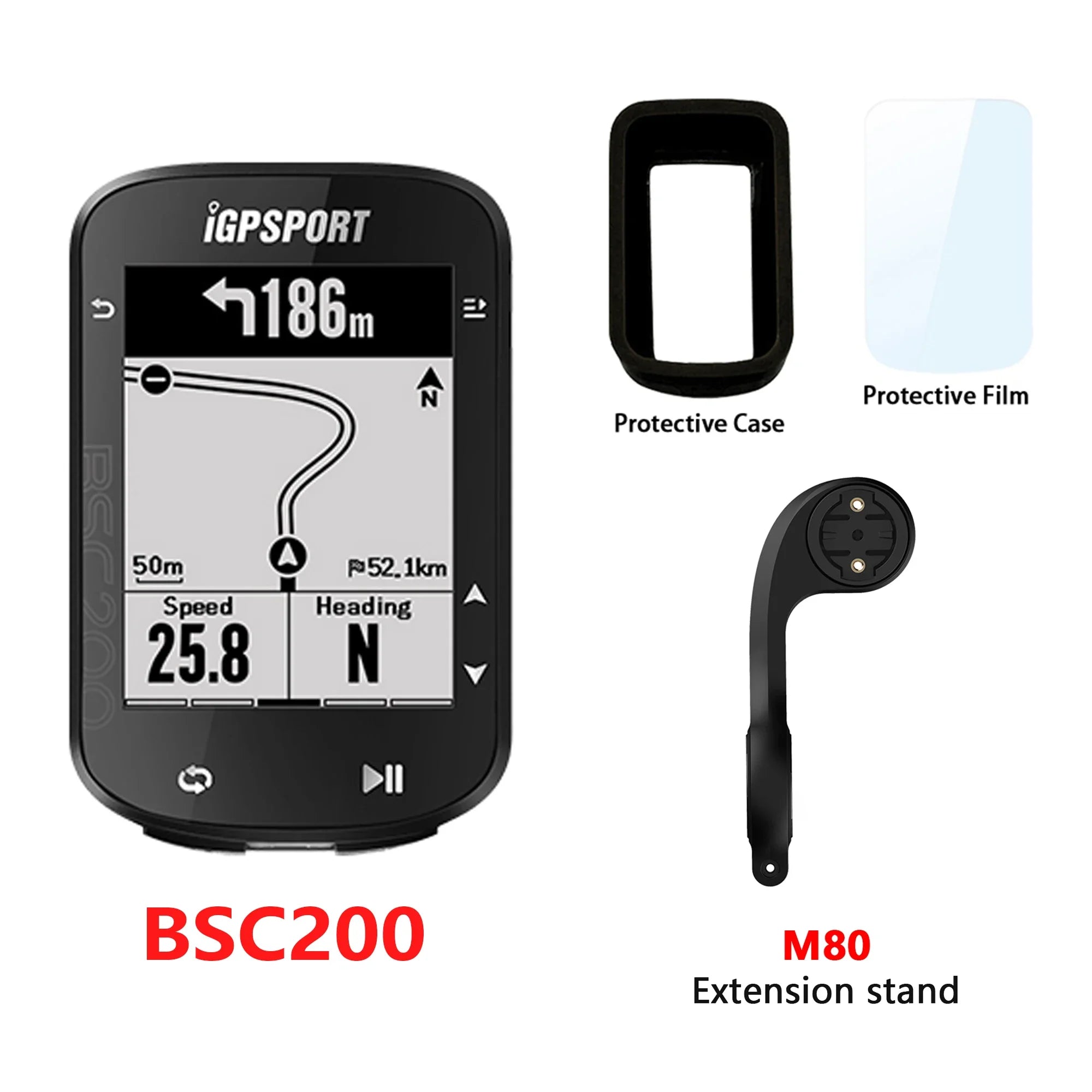 ⭐ iGPSPORT BSC200 – Ciclocomputador GPS calidad-precio top