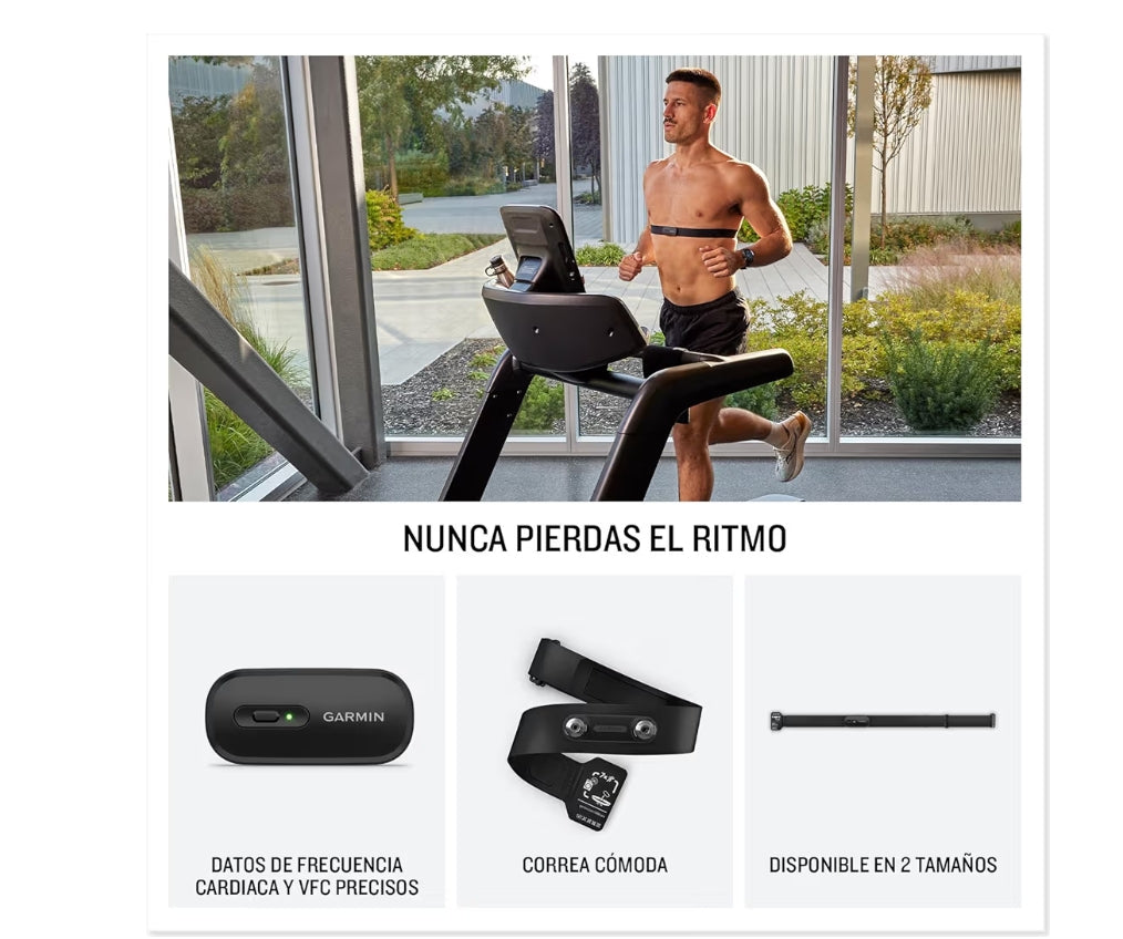 Garmin HRM-200 | Monitor de Frecuencia Cardíaca Premium
