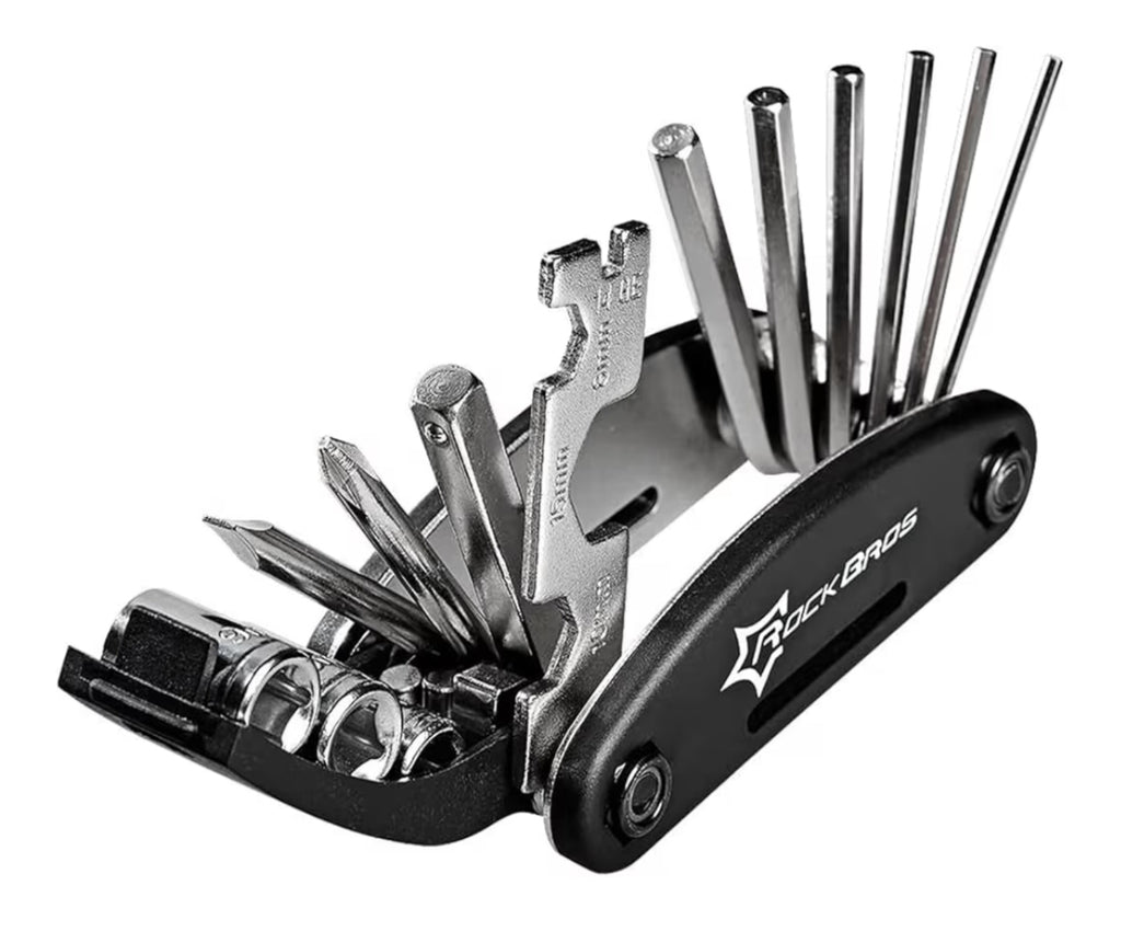ROCKBROS Multiherramienta de Reparación para Bicicleta 16 en 1 (Rockbros Pocket)