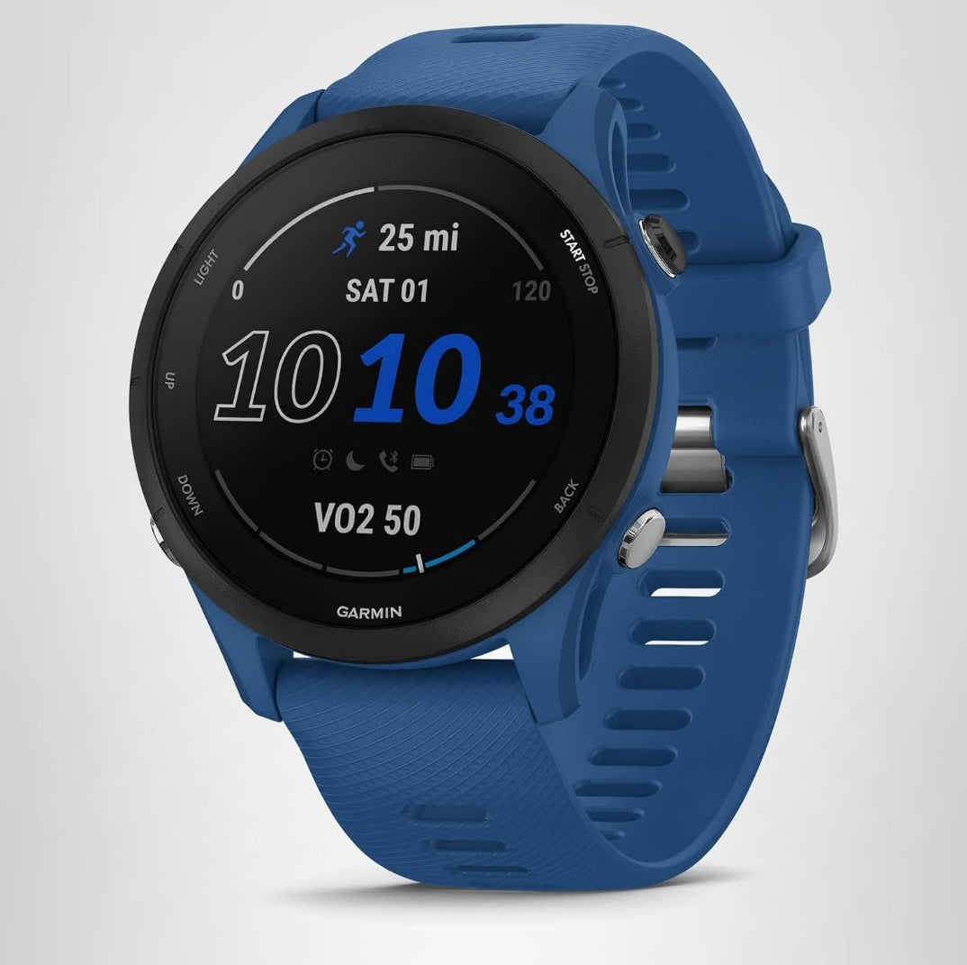 Garmin Forerunner 255 – Reloj GPS Multideporte con Métricas Avanzadas y Gran Autonomía
