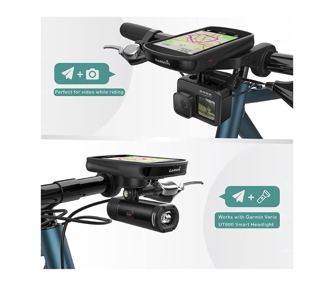 Soporte de Bicicleta Frontal TUSITA | Compatible con Gama Garmin